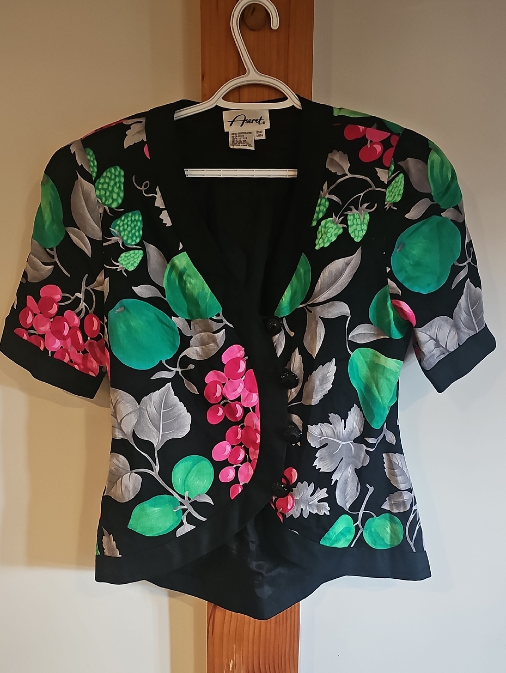 Vintage Floral Blazer